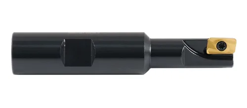 Vista 8 de Accusize Industrial Tools Molino de extremo indexable de hombro cuadrado de 90 grados de 1/2 '' con insertos de carburo Apkt11T3, 0056-0913
