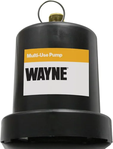 Vista 8 de WAYNE RUP160-1/6 HP Reinforced Thermoplastic Submersible Multi-Use Pump - Up to 3,100 Gallons Per Hour - Heavy Duty Multi-Use Pump