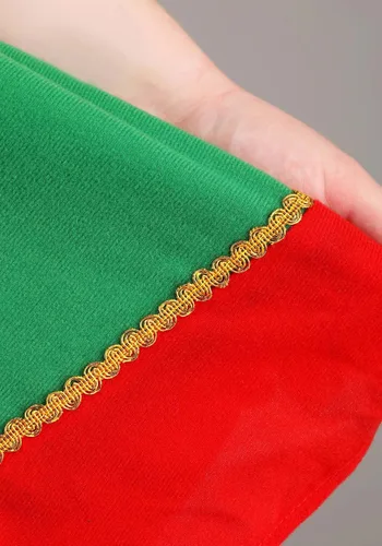 Vista 9 de Plus Size Holiday Elf Costume for Women Adult Christmas Dress