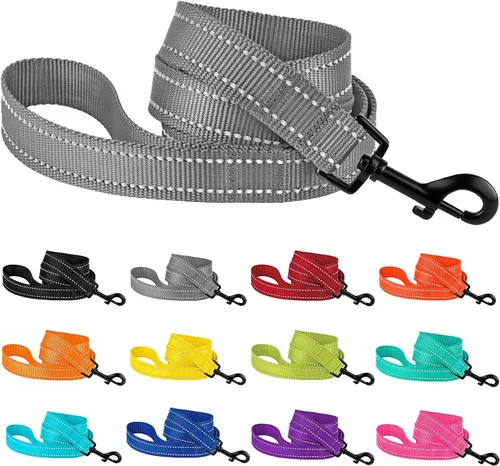 Vista 16 de CollarDirect Correa para perro duradera para mascotas, para caminar, entrenar y correr para pequeña, mediana y grande
