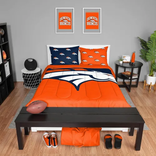 Vista 14 de FOCO Unisex-Adult NFL Team Logo Bed in a Bag Comforter Bedding 3-Piece Set