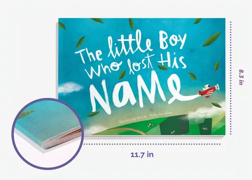 Vista 7 de El niño que perdió su nombre - Libro personalizado para niños - Wonderbly