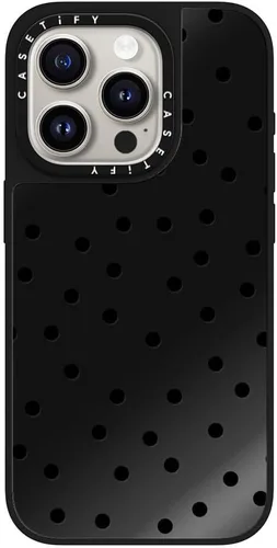 Vista 13 de CASETiFY Mirror - Funda para iPhone 15 Pro Max [reflectante, protección contra caídas de 4.9 pies/compatible con Magsafe] - Lindas impresiones