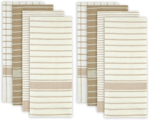 Vista 9 de DII Everyday Basic Collection - Juego de toallas de cocina tejidas, 20 x 28 pulgadas, aguamarina, 8 piezas