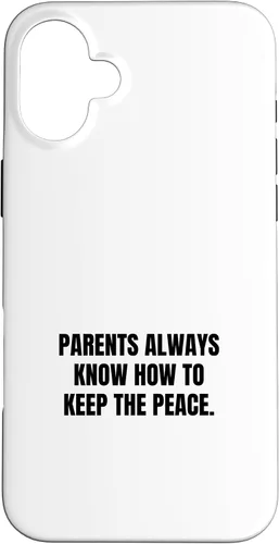 Vista 22 de iPhone XR Parents always know how to keep the peace. Case