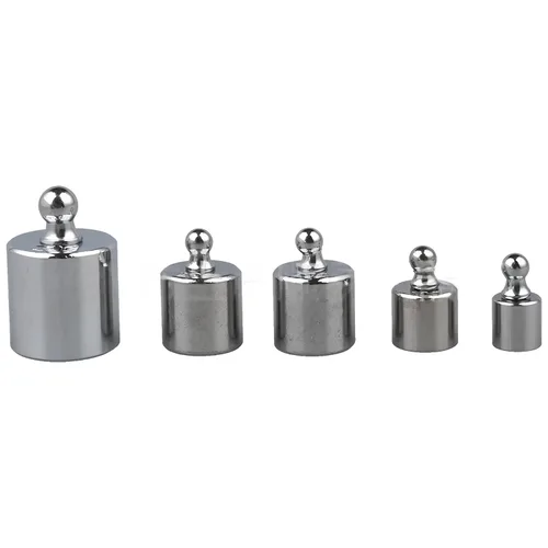 Vista 6 de Magikon, juego de peso de calibración de escala de acero de precisión, clase M2, 105 gramos Steel, M2 class, 105g total: 50g, 20gx2, 10g, 5g