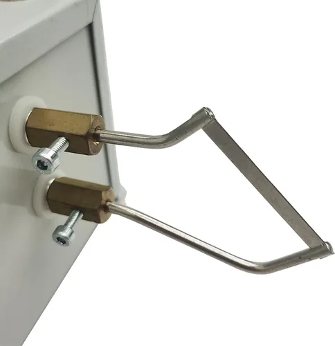 Vista 2 de Cortador eléctrico de cuerda de cuchillo caliente, cortadora de espuma de cinta de alimentación lateral de 110 V, con temperatura ajustable de 50 a