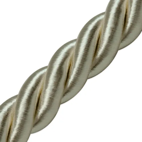 Vista 44 de Expo International Wanda - Borde de cable trenzado, 20 yardas/3/16, gris Arándano