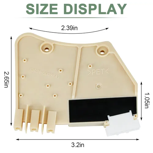 Vista 2 de DC31-00098A Sensor de posición del rotor del motor de la lavadora para Samsung Kenmore - Fix 3E/3C Error, reemplazo