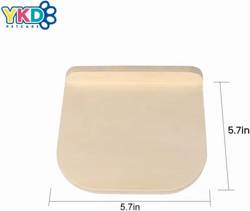 Vista 6 de Juego de plataforma de madera Chinchilla con repisas de jaula de chinchilla