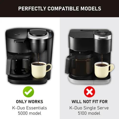 Vista 3 de Repuesto de cafetera de 12 tazas compatible con los modelos Keurig 5000 K-Duo Essentials y K-Duo Essentials para cafeteras calientes y frías