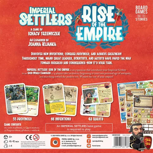 Vista 3 de Portal Games Colonos Imperiales: El ascenso del Imperio
