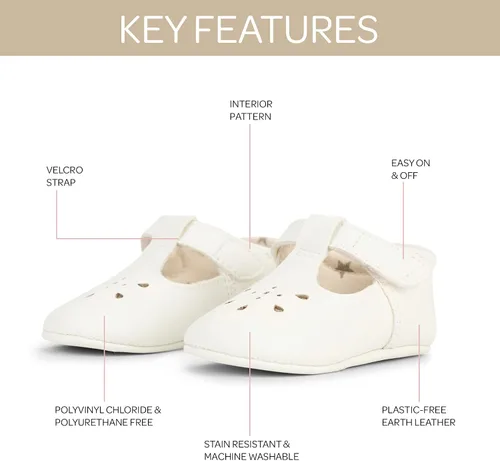 Vista 3 de JuJuBe Eco Steps Mary Jane - Zapatos de piel vegana