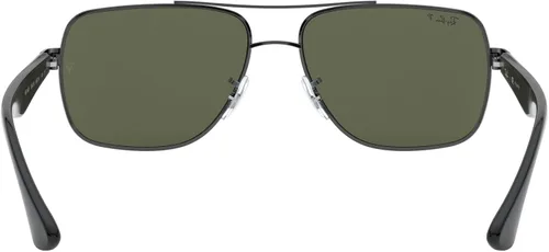 Vista 7 de Ray-Ban RB3483 - Gafas de sol cuadradas de metal para hombre