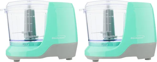 Vista 7 de Brentwood MC-109W - Mini picadora de alimentos de 1.5 tazas, color blanco