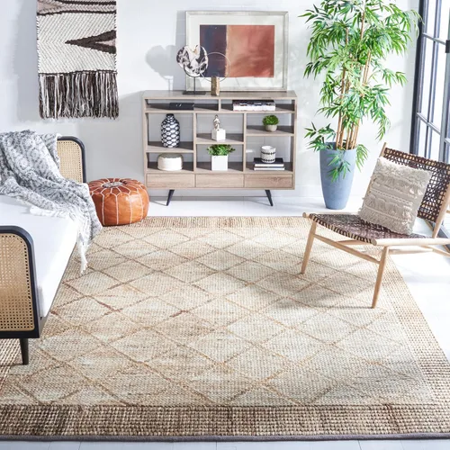 Vista 8 de SAFAVIEH Kilim Collection - Alfombra de pasillo, 2 pies 3 pulgadas x 9 pies, natural y beige, yute marroquí hecho a mano, ideal para zonas de alto