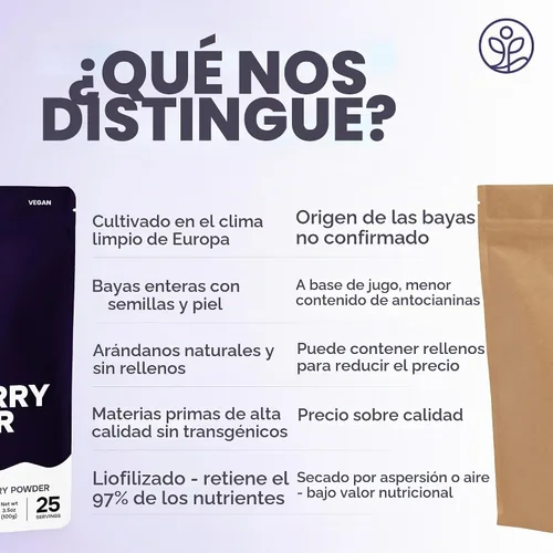 Vista 8 de Jungle Powders Polvo de mora de 3.5 onzas, bolsa de moras liofilizadas sin aditivos de frutas, batido sin azúcar, superalimento, extracto de mora