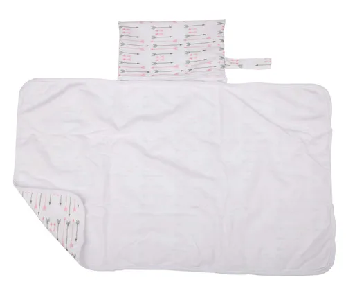 Vista 25 de Cambiador de pañales para bebé, portátil, plegable, lavable, pañal de viaje impermeable (nacido hasta ser A)