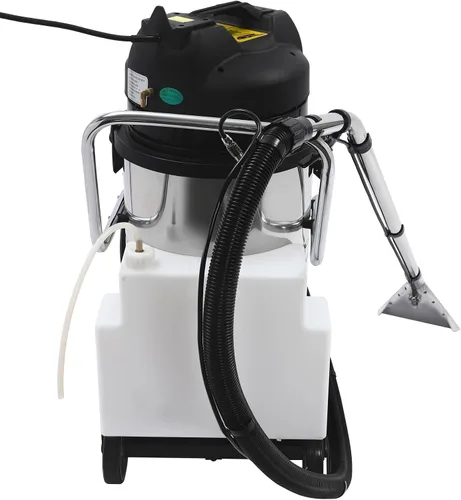 Vista 5 de Máquina comercial de limpieza de alfombras, 2110 W, 110 V, 80 L/11 galón, profesional, comercial, 3 en 1, limpiador de cepillo de piso, extractor