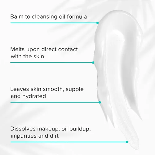 Vista 3 de ClarityRx Balm It Off Limpiador facial, prelimpiador natural a base de plantas para todo tipo de piel, disuelve suavemente el maquillaje