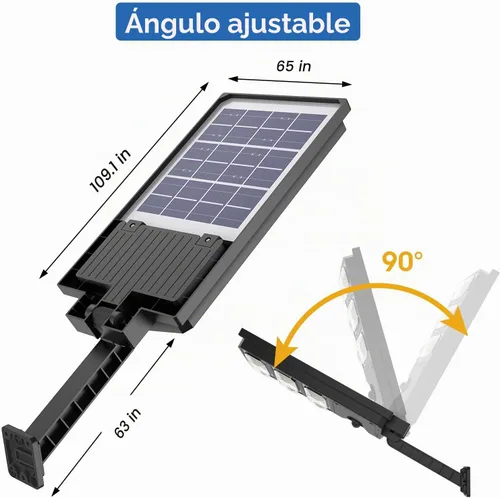 Vista 7 de Luces solares de 150 W impermeables para exteriores, 8000 lúmenes, luces solares LED de inundación, sensor de movimiento al aire libre con control