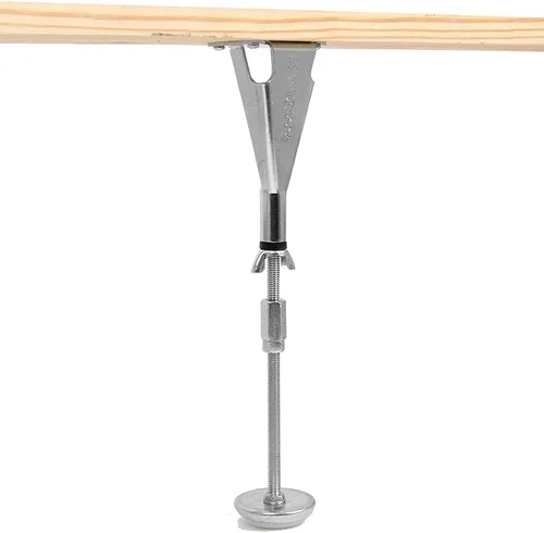 Vista 4 de Bed Claw Unibody - Base de cama de altura ajustable para patas de apoyo central, Estados Unidos (juego de 2)