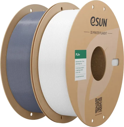 Vista 50 de eSUN Filamento PLA Mate 1.75mm, Filamento PLA Mate para Impresora 3D, Carrete de 1KG, Filamento de Impresión 3D para Impresoras 3D, Carrete