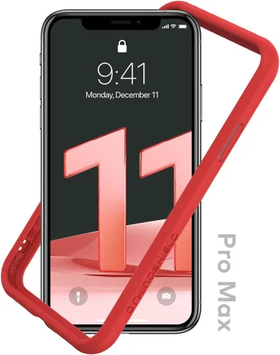 Vista 11 de RhinoShield CrashGuard NX - Funda protectora de diseño delgado absorbente de golpes compatible con iPhone 11 Pro Max, protección contra caídas de 11