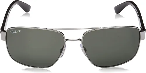 Vista 2 de Ray-Ban RB3663 - Lentes de sol rectangulares de metal