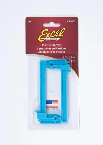 Vista 2 de Excel Abrazadera de plástico ajustable de 3 pulgadas, pequeña, 3 pulgadas