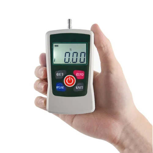 Vista 6 de Medidor de fuerza digital dinamómetro de empuje y tracción Sensor interior Valor de carga máximo 100N/22.0 lbs/22Lb para aparatos electrónicos