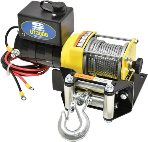Vista 2 de Malacate portátil para 3000 libras con enganche, sistema de bloqueo de polea y enganche rápido, de Superwinch, Torno