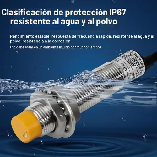 Vista 6 de ATO Interruptor inductivo del sensor de proximidad M12, 4pcs detector sin escudo 0.157 in NPN sensor de enfoque normalmente abierto (NO), conexión