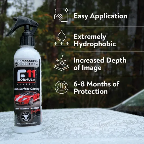 Vista 6 de TopCoat F11 - Pulidor y sellador de automóvil para automóviles, motocicletas, vehículos recreativos y más, alternativa a base de agua a la cera