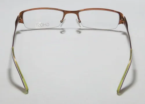 Vista 5 de Ghost Amelia - Gafas de diseño de medio borde para mujer estilo informal con estilo informal Ladrillobronce 51-18-135