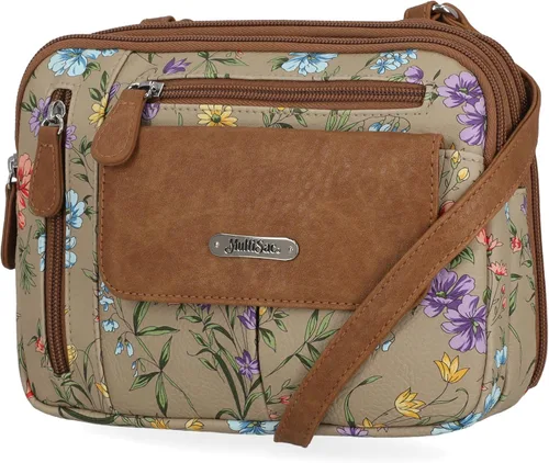 Vista 21 de MultiSac Zippy - Bolso bandolera con triple compartimento