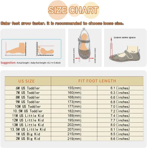 Vista 6 de ADAMUMU Zapatos de vestir para niñas, zapatos brillantes para niñas, zapatos de vestir para uniforme escolar de princesa Mary Jane, zapatos