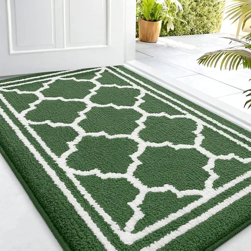 Vista 54 de Buganda Alfombra para Puerta Interior, Tapete Resistente a la Suciedad y Absorbente, Antideslizante, Alfombras de Perfil Bajo para Entrada