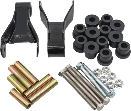 Vista 2 de Drive-up Kit de grillete trasero metálico para carrito de golf, incluye buje y fundas para modelos 2004-2013 Club Car Precedent 102506201 102506301