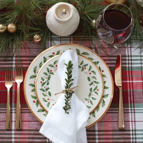 Vista 3 de Lenox 146504010 Holiday - Plato navideño de ensalada