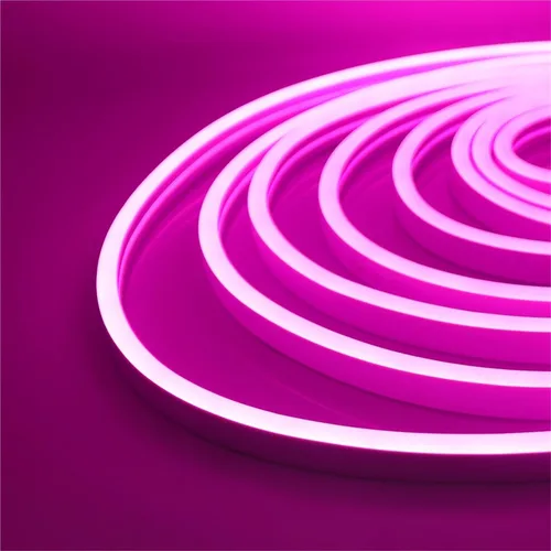 Vista 14 de Tira de neón DC 24V 1.6-65.6 ft IP67 impermeable, multicolor, retroiluminación de TV, tubo de silicona flexible para el hogar, luz LED