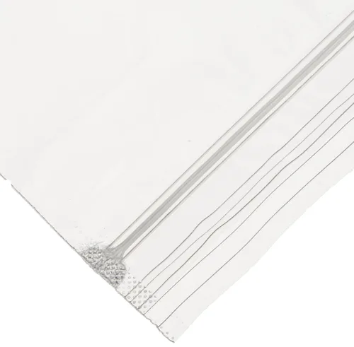 Vista 4 de LK Packaging Bolsa con cremallera de una sola vía de 3" x 4" de 2 mil con agujero para colgar, paquete de 1000