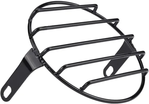 Vista 4 de Cubierta universal de 6.5 pulgadas para parrilla de faros delanteros de motocicleta para Cruiser Chopper Cafe Racer (#1)