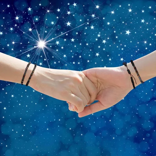 Vista 5 de RINTOLER Pulseras con código morse para mujeres y hombres, regalos para su mejor amiga, pulseras inspiradoras divertidas para mujeres y niñas