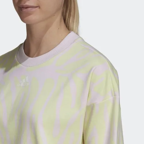 Vista 5 de adidas Sudadera con estampado de tigre para mujer