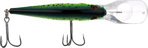 Vista 3 de Berkley Flicker Shad Señuelo de Pesca para Trolling, Tamaño 7, Paquete de 5, Tamaño, Perfil y Profundidad de Buceo Imita el Sábalo Real, Equipado