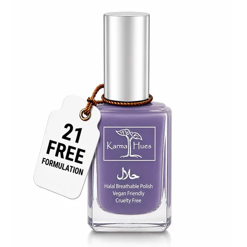 Vista 15 de Karma Naturals - Esmalte de uñas Halal certificado – transpirable y permeable al agua, apto para Wudu (Aabidah)