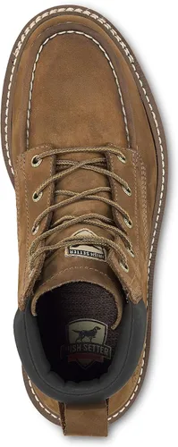 Vista 4 de Irish Setter, Ashby, Botas de trabajo para hombre, 6 pulgadas, punta suave