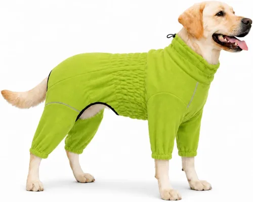 Vista 19 de Lovelonglong Abrigo cálido para perro, chaqueta resistente al viento para perros pequeños, medianos y grandes, abrigo de invierno de forro polar