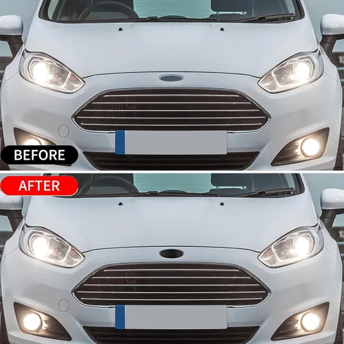 Vista 2 de CONGCONG Emblema de la bandera estadounidense de 4.5 pulgadas para Ford, calcomanía ovalada de 4.5" x 1.8" placa de identificación compatible